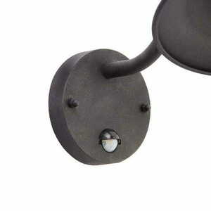 Vägglampa Endon Chesham svart IP44 med rörelsedetektor 70331 small 4