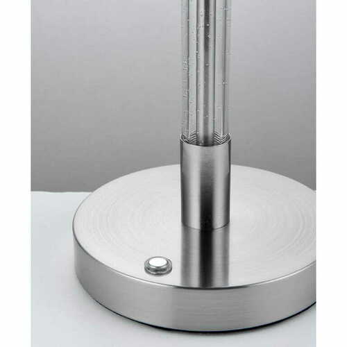 Kontrollera Stående lampa Endon Andromeda vit/silver 60 cm E27 71621