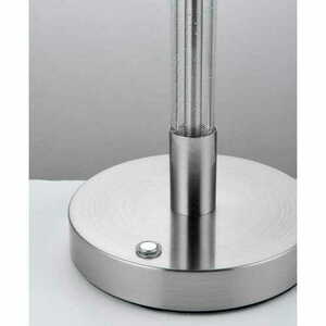 Stående lampa Endon Andromeda vit/silver 60 cm E27 71621 small 1