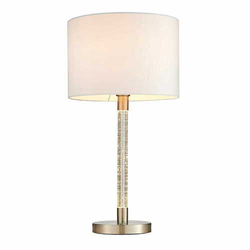 Kontrollera Stående lampa Endon Andromeda vit/silver 60 cm E27 71621