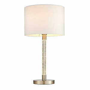 Stående lampa Endon Andromeda vit/silver 60 cm E27 71621 small 0