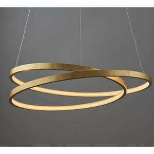 Pendellampa Endon Scribble Guld LED 55 cm 3000K 72479 small 2