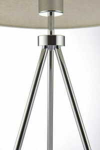 Golvlampa Endon Tri 73144 beige/silver E27 60 cm small 1