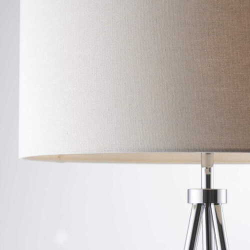 Kontrollera Golvlampa Endon Tri beige/elfenben E27 152,5 cm 73145