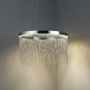 Pendellampa Endon Zelma Krom LED 45 cm 73768 small 1