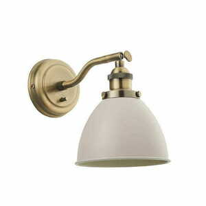 Vägglampa Franklin Endon mässing ecru E14 klassisk 76330 small 1
