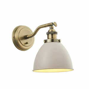 Vägglampa Franklin Endon mässing ecru E14 klassisk 76330 small 0