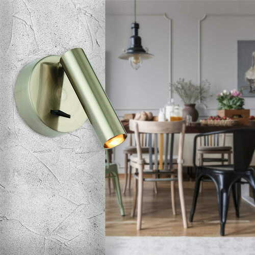 Kontrollera Vägglampa Endon Staten 76343 LED silver aluminium 3000K 6W 560lm