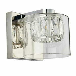 Vägglampa Endon Verina Krom Transparent G9 76521 small 1