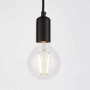 Pendellampa Endon Studio svart stål E27 76581 small 3