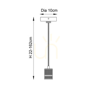 Endon Urban 76587 pendellampa E27, antikmässing small 8