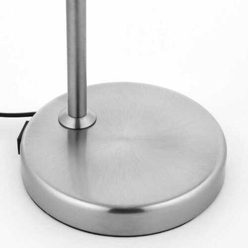 Kontrollera Stående lampa Endon Amalfi silver nickel GU10 47,5 cm 76645