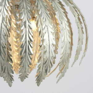 Pendant Light Endon Delphine Silver Steel 3-Light E14 76678 small 2