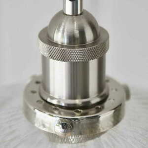 Pendellampa Endon Hansen Nickel/transparent E27 30 cm Industry Loft small 2