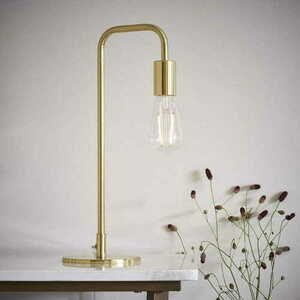 Stående lampa Endon Rubens 77117 mässing stål E27 45 cm small 1