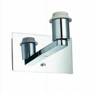 Vägglampa Endon Issac USB krom stål E27 77510 small 2