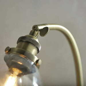 Stående lampa Hansen Endon mässing glas E14 53,3 cm 77859 small 1