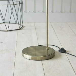 Golvlampa Endon Hansen mässing glas E27 152 cm 77860 small 2