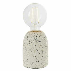 Stående lampa Endon Terrazzo vit betong E27 40W 13 cm 78181 small 4