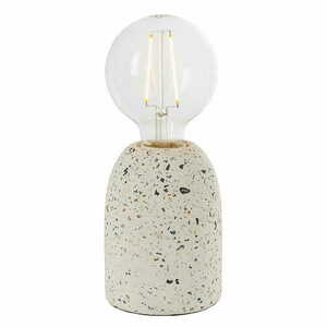 Stående lampa Endon Terrazzo vit betong E27 40W 13 cm 78181 small 0