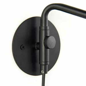 Vägglampa Carlson Endon Grå Svart Tyg E14 79500 small 2