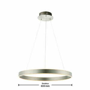Pendant Light Endon Gen 80572 Silver LED 60 cm 3000K small 3