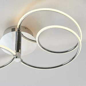 Taklampa Endon Eterne 81885 LED Dimbar Krom/Vit 57cm small 2