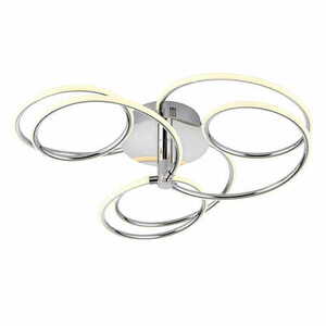 Taklampa Endon Eterne 81886 LED krom/vit 60 cm small 0