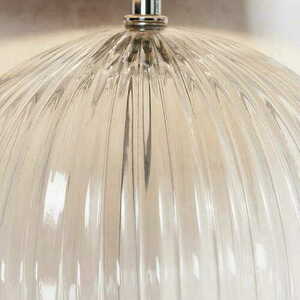 Stående lampa Endon Jemma 81896 Nickel Glas 34 cm E27 small 4