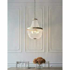 Pendant Light Endon Celine Gold Glass 5-Light E14 Diam.45cm small 1