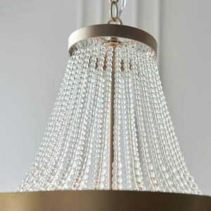 Pendant Light Endon Celine Gold Glass 5-Light E14 Diam.45cm small 5