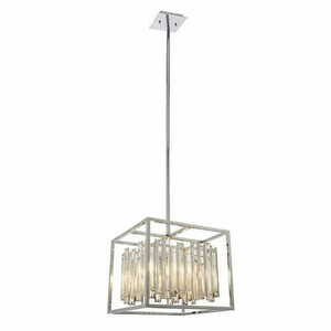 Pendellampa Endon Acadia 4L Krom Kristall E14 81930 small 8