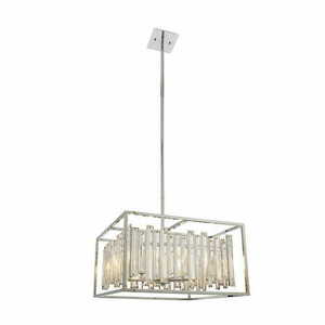 Pendellampa Endon Acadia krom kristall 6-ljus E14 53 cm 81931 small 0