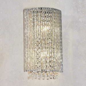 Vägglampa Endon Galina krom kristall 2xG9 81978 small 4