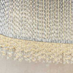 Taklampa Endon Galina Krom Kristall 8xG9 112 cm 81979 small 3