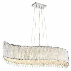 Taklampa Endon Galina Krom Kristall 8xG9 112 cm 81979 small 7