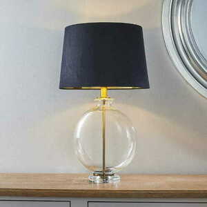 Stående lampa Endon Gideon svart/guld, mässing, E27, 59,5 cm small 2