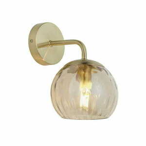 Vägglampa Endon Dimple mässing glas E14 91970 small 0