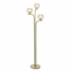 Golvlampa Endon Dimple 3-ljus mässing 162 cm 91974 small 0