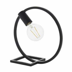 Stående lampa Endon Form Cirkel svart stål 92222 small 6
