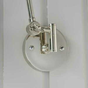 Vägglampa Endon Lehal Nickel/Svart E27 Dimbart LED 93431 small 7