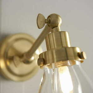 Endon Faraday Vägglampa Guld Transparent G9 IP44 93854 small 3