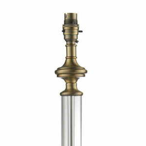 Stående lampa Endon Avebury mässing glas E27 51,5 cm 94350 small 2