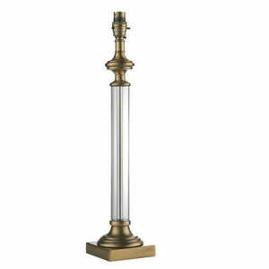 Stående lampa Endon Avebury mässing glas E27 51,5 cm 94350 small 4