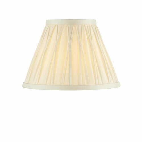 Kontrollera Lampskärm Endon Chatsworth beige tyg 20 cm 94362