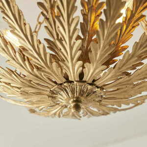 Taklampa Endon Delphine guld 3-ljus E14 95039 small 4