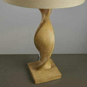 Stående lampa Endon Abia brun beige tyg 68 cm E27 95455 small 6