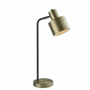 Stående lampa Endon Mayfield mässing/svart E27 stål 58,5 cm 95464 small 0