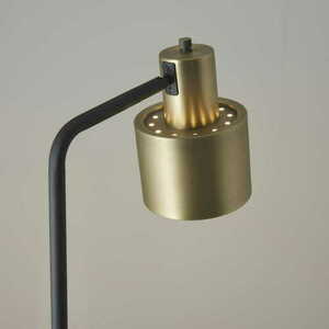 Golvlampa Endon Mayfield mässing/svart E27 95465 small 4