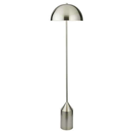 Kontrollera Golvlampa Nova Endon Nickel E27 152,5 cm Silver
